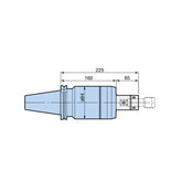 M2 - M20 Mega Synchro Tapping Holder PAT  Large Diameter Tap MGT36 - Big-tools Industrial Supply Tools for Metal Cutting